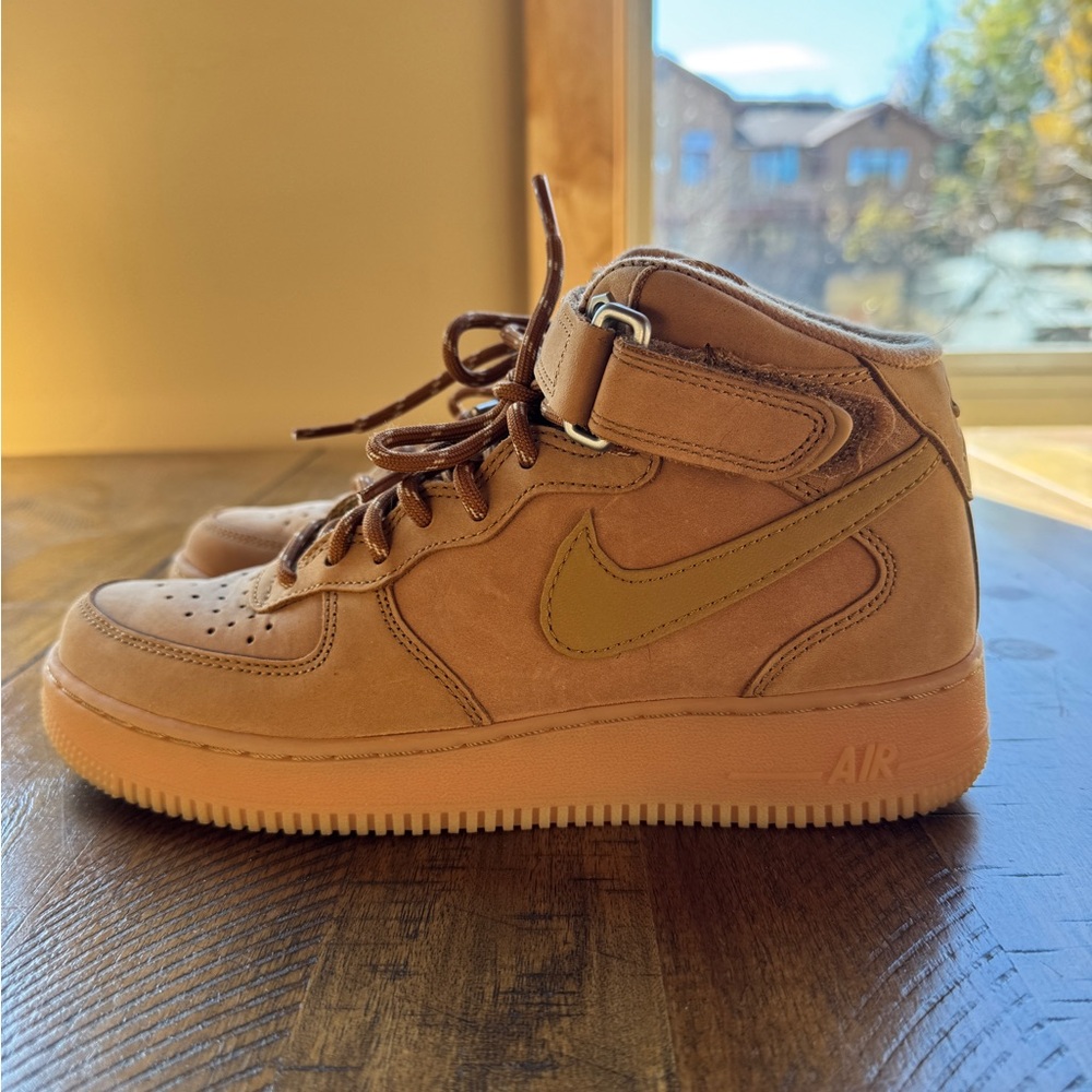 Tan High Top - Nike Air Force 1’s